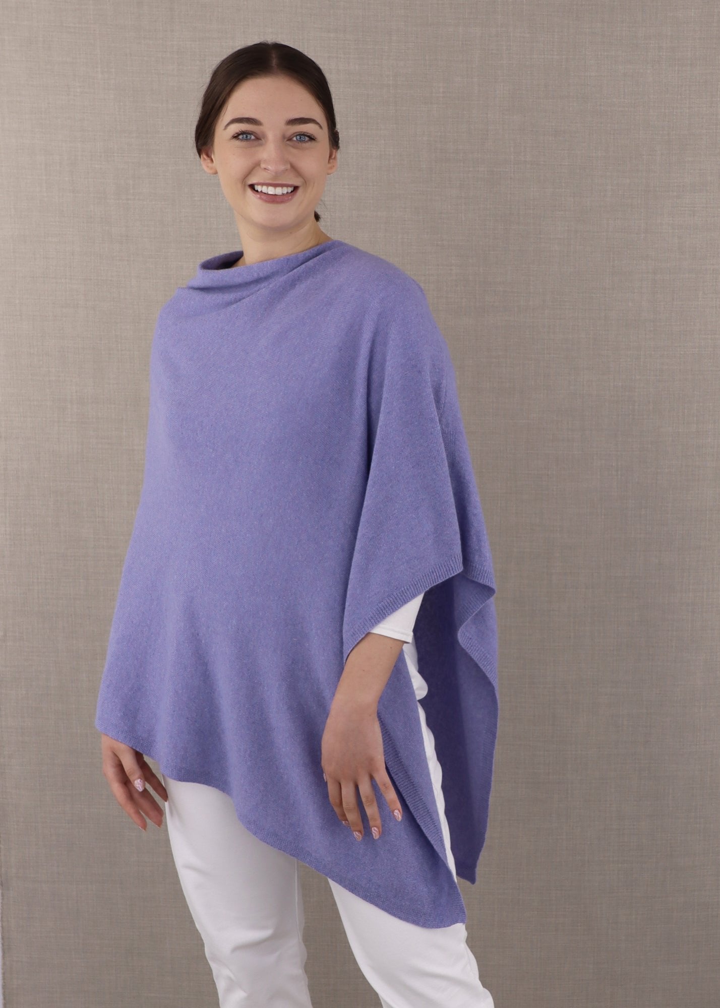 Cashmere Blend Poncho