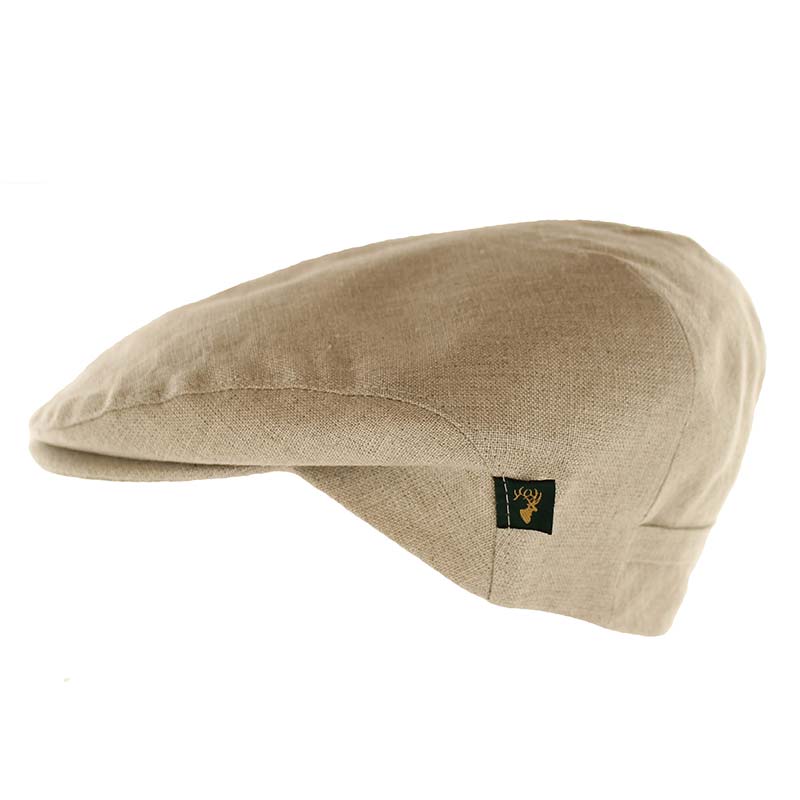 Mucros Linen Flat Cap