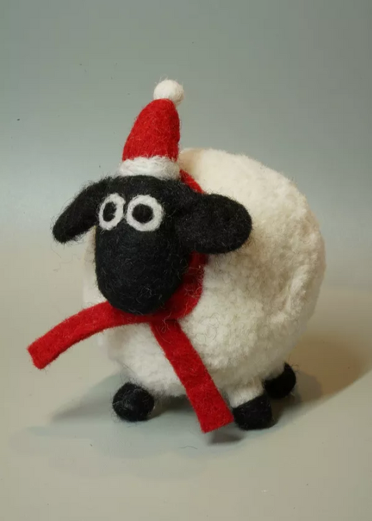 Margaret The Sheep At Christmas