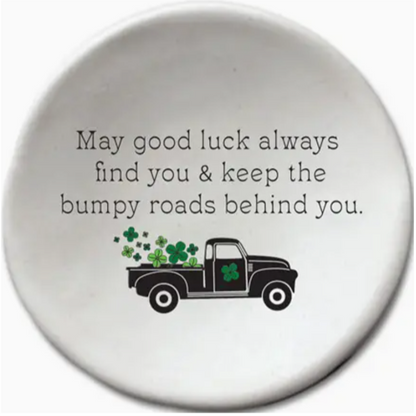 Ceramic Ornament - May Good Luck Find You