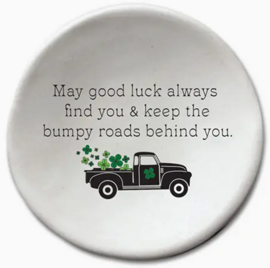 Ceramic Ornament - May Good Luck Find You