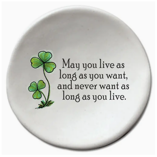 Ceramic Ornament - May You Live As Long