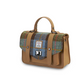 Harris Tweed Leather Medium Satchel