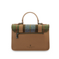 Harris Tweed Leather Medium Satchel