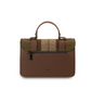 Harris Tweed Leather Medium Satchel