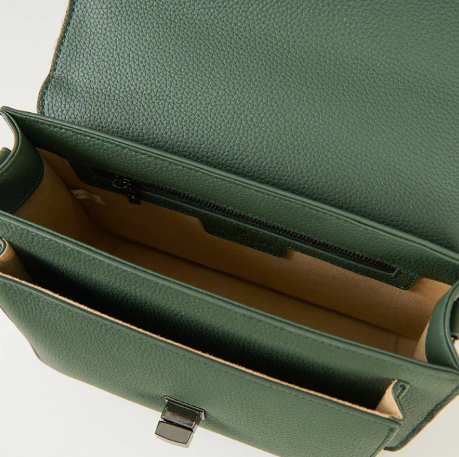 Harris Tweed Leather Medium Satchel