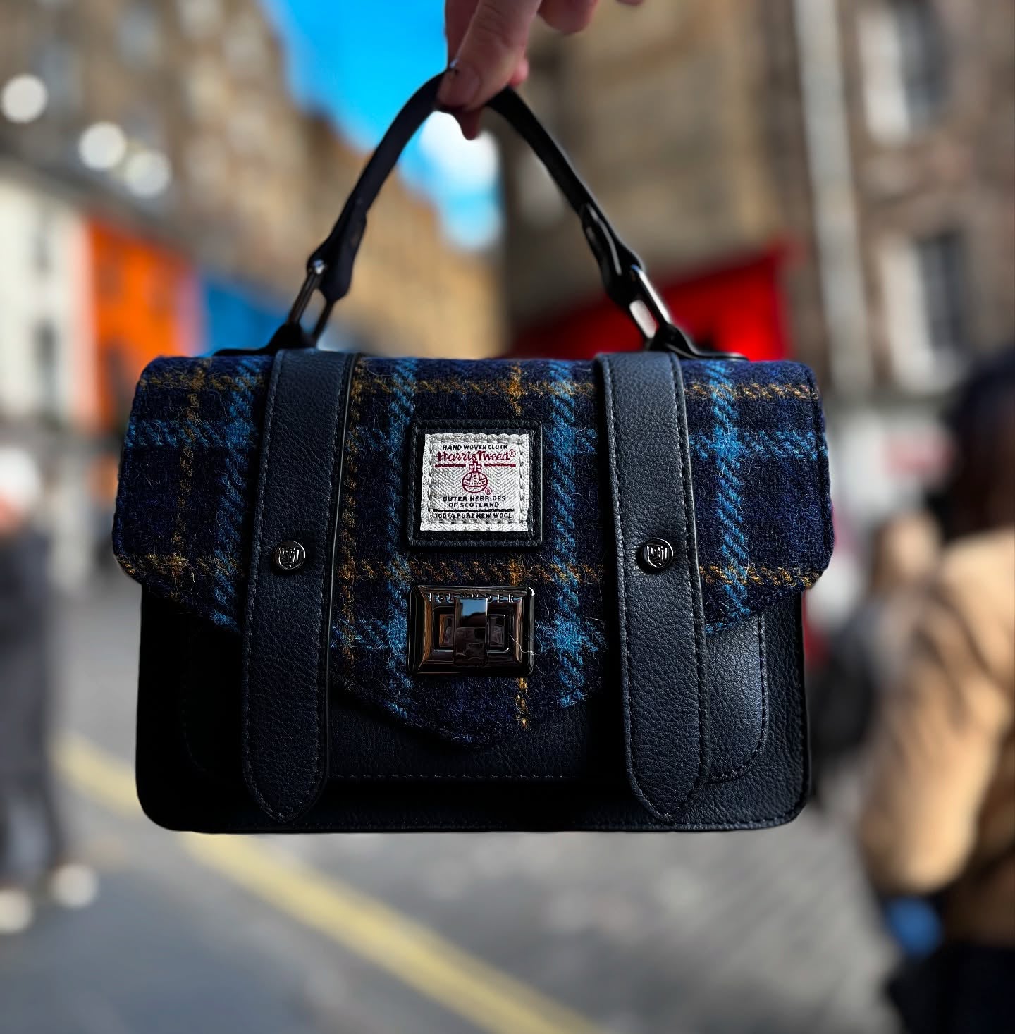 Harris Tweed Medium Satchel