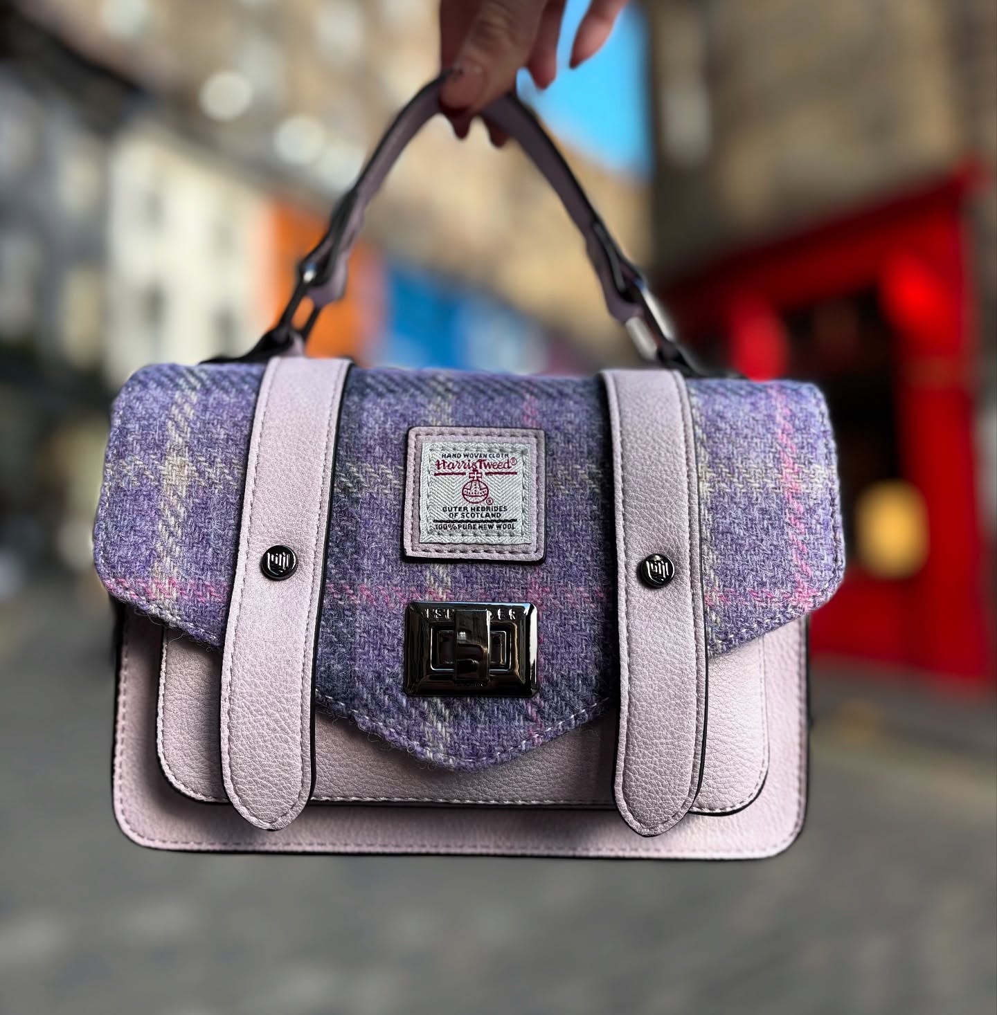 Harris Tweed Medium Satchel