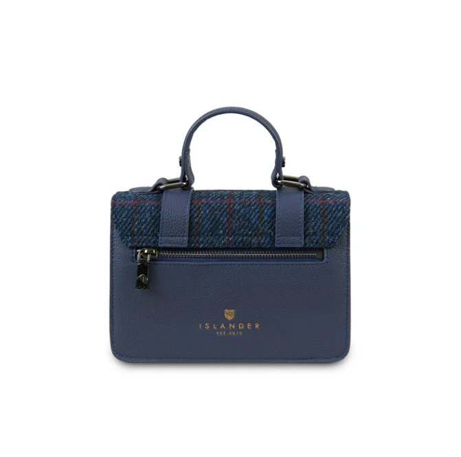 Harris Tweed Leather Mini Satchel