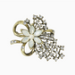 Miriam Haskell Flower Brooch