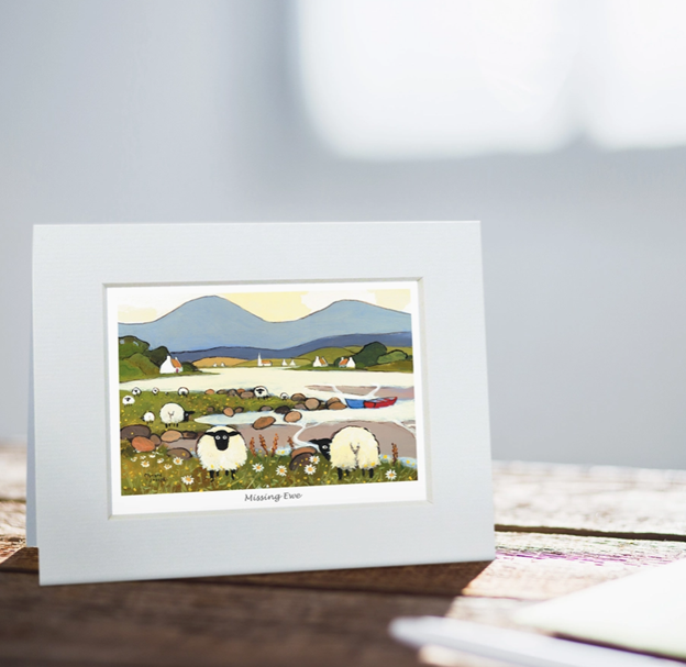 Greeting Card - Missing Ewe