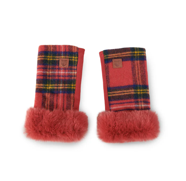 Harris Tweed Lambswool Mittens