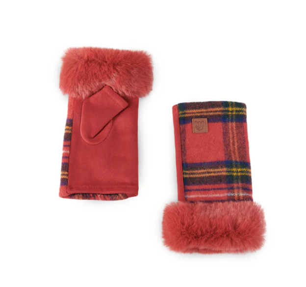 Harris Tweed Lambswool Mittens