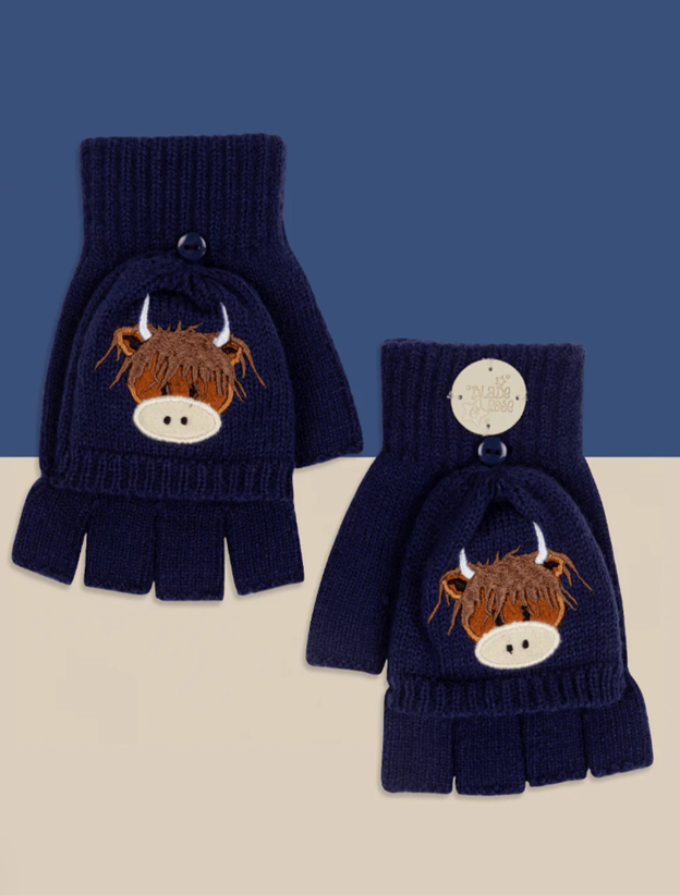 Hamish Highland Cow Mittens