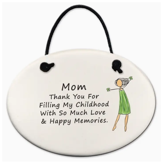 Ceramic Ornament - Thank You Mom