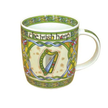 Clara Mug - Irish Harp