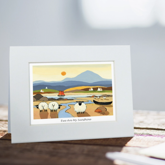 Greeting Card - Ewe Are My Sunshine