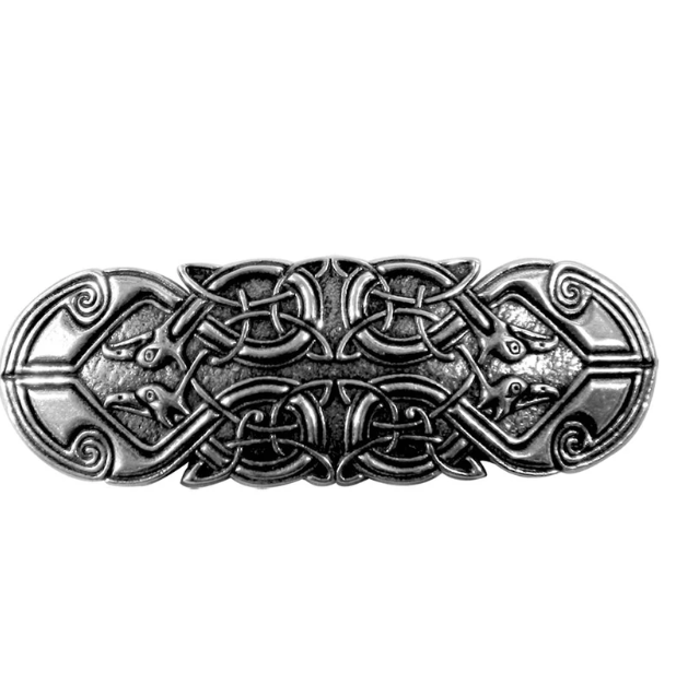 Celtic Peacock Barrette
