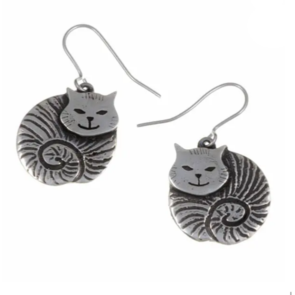 St Justin - Fat Cat Drop earrings