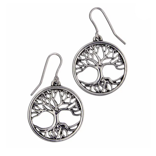 St Justin - Tree of Life Small earrings