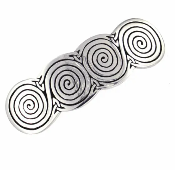 Four Spiral Hairslide