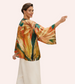 Kimono Jacket - Painted Palms