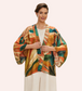 Kimono Jacket - Painted Palms