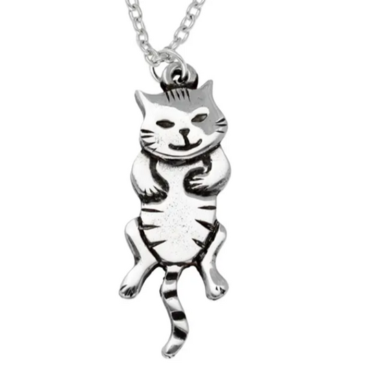 St Justin - Dangle Cat pendant