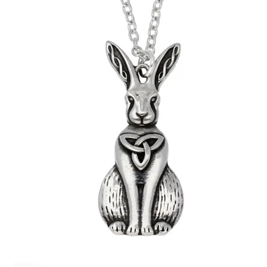 St Justin - Celtic Hare pendant