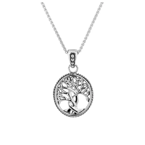 Silver Tree of Life Pendant Small