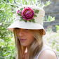 Cloche Hat with Flower