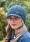 Aran Cable Peak Hat