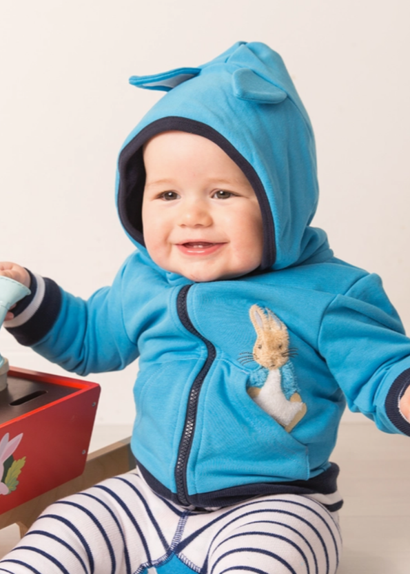 Peter Rabbit Blue Hoodie