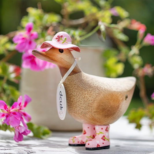 Dcuk Floral Hat & Boots Ducky