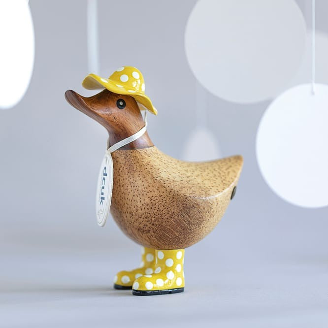 Dcuk Spotty Hat & Boots Ducky