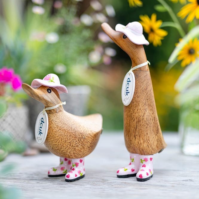 Dcuk Floral Hat & Boots Ducky