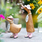 Dcuk Floral Hat & Boots Ducky