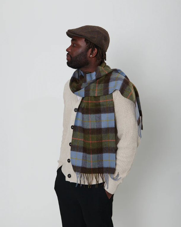 Harris Tweed Inspired Lambswool Scarf