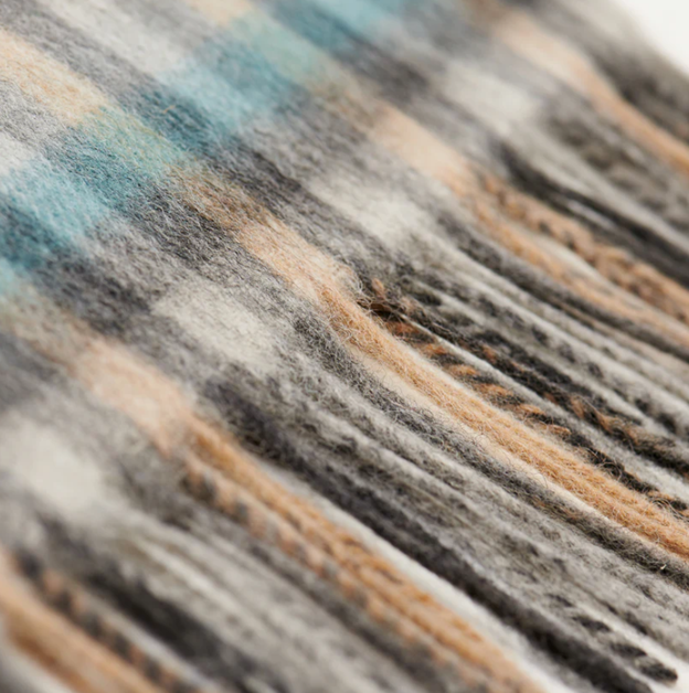 Harris Tweed Inspired Lambswool Scarf