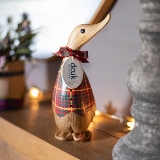 Dcuk Tartan Waistcoat Duckling