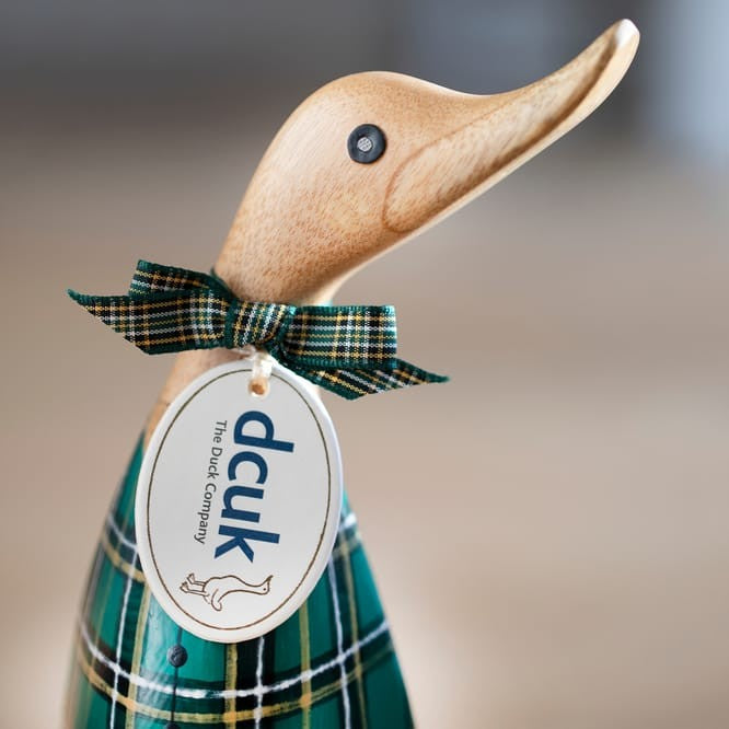 Dcuk Tartan Waistcoat Duckling