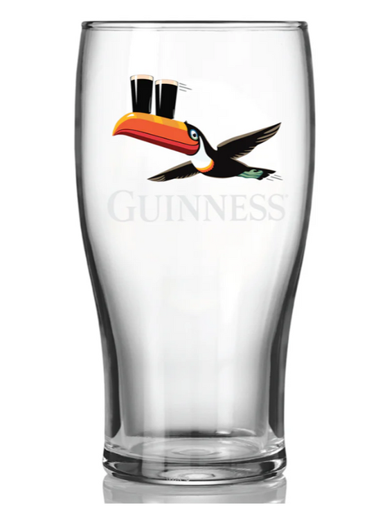 Guinness Gilroy Flying Toucan Pint Glass