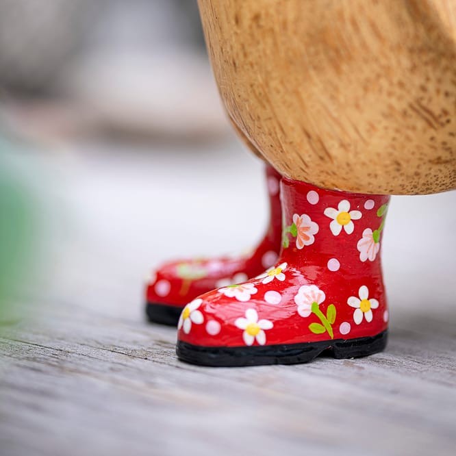 Dcuk Floral Hat & Boots Duckling