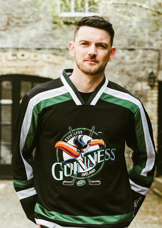 Toucan Hockey Jersey Black and Green