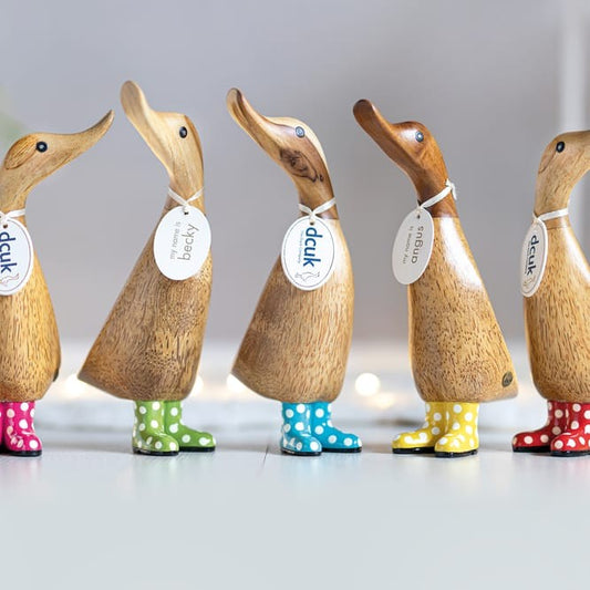 Dcuk Spotty Boots Duckling