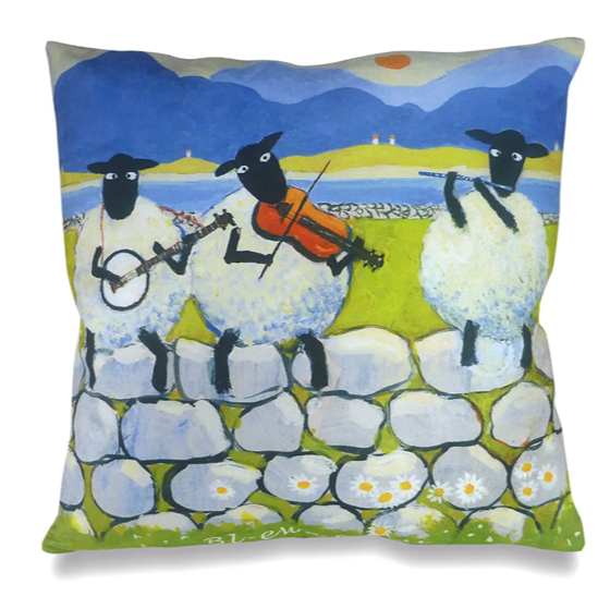 Pillow Cover - Bl-ewe Grass