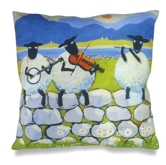 Pillow Cover - Bl-ewe Grass