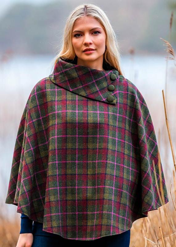 Mucros Tweed Ponchos