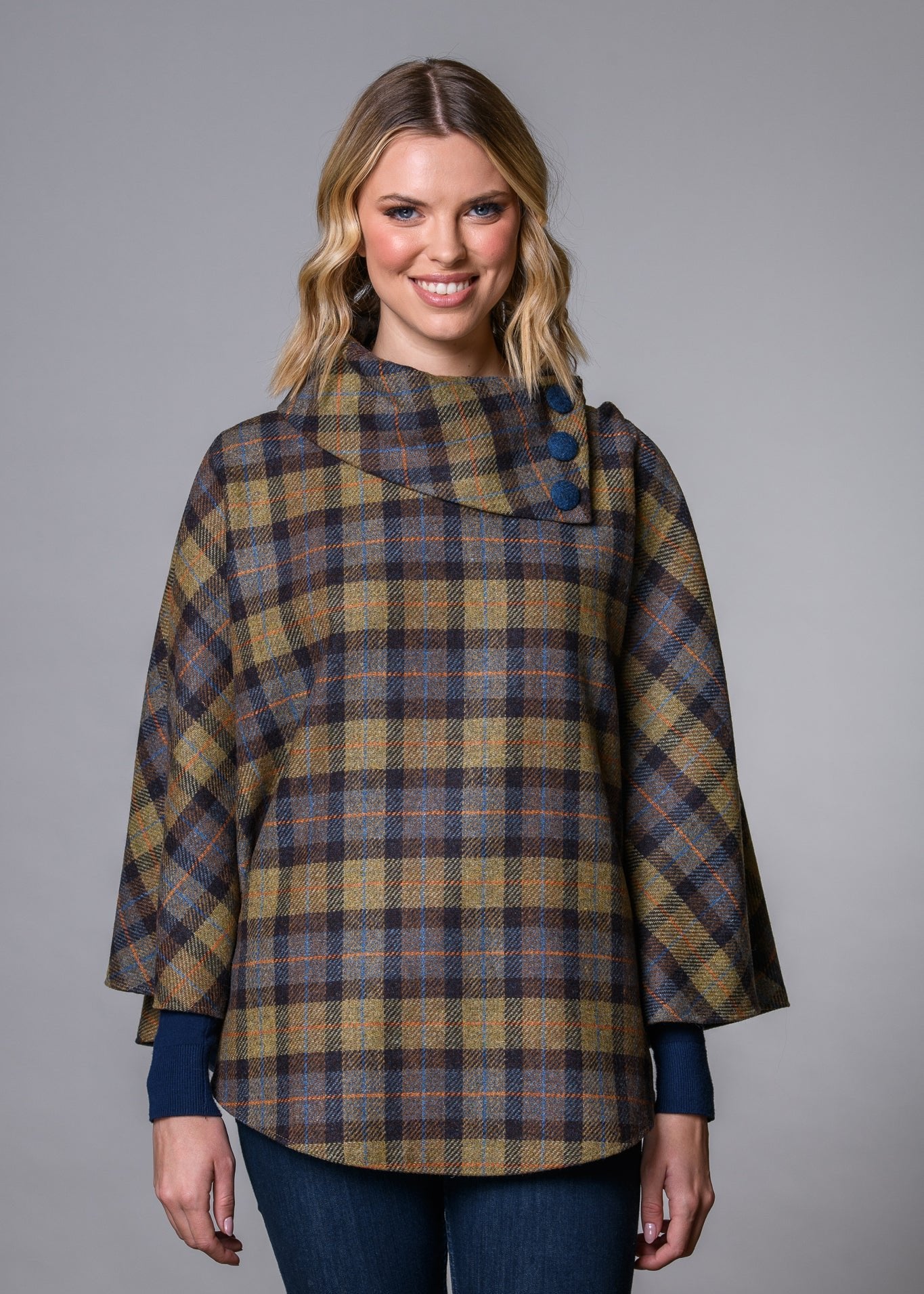 Mucros Tweed Ponchos