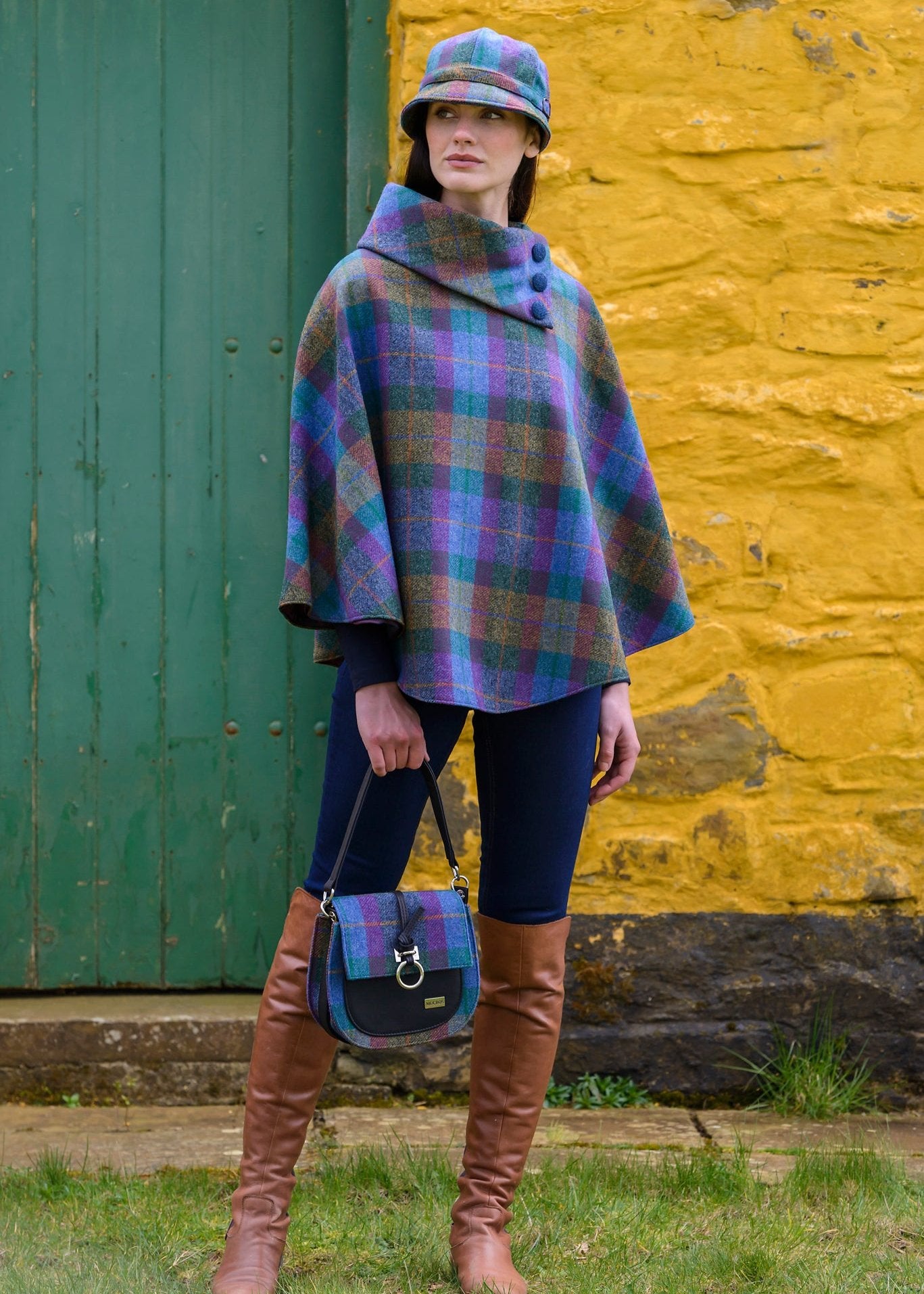 Mucros Tweed Ponchos